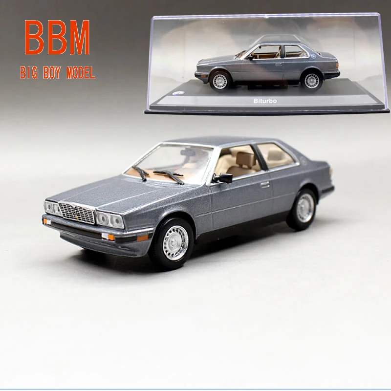

Diecast 1/43 Scale Maserati Biturbo Classic Car Simulation Alloy Car Model Toys for Children Christmas Gifts for Boys