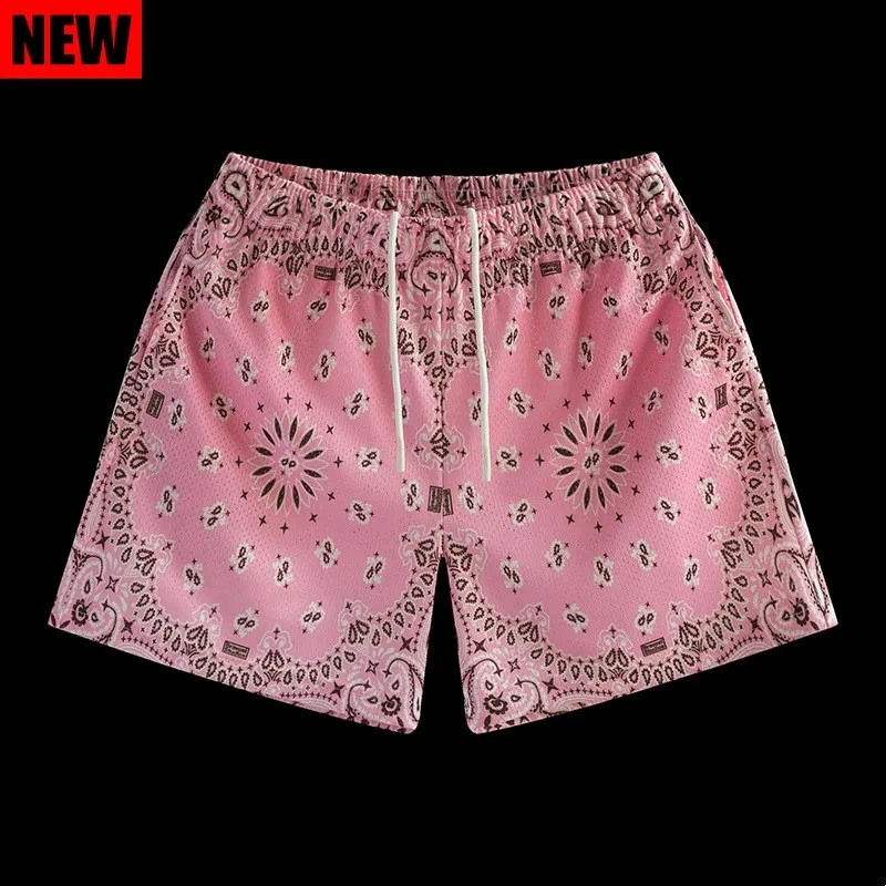 Новинка 2024 американская мода мужские и женские пляжные повседневные брюки для