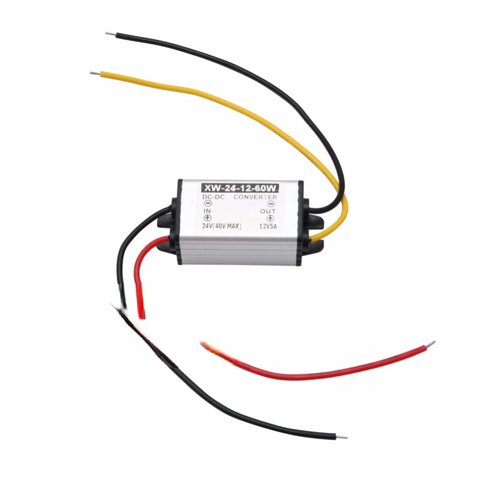 

Automobile and motorcycle accessories SuperVolt Hot Waterproof Car Truck DC 24V To DC 12V 5A 60W Power Converter Supply Adapter