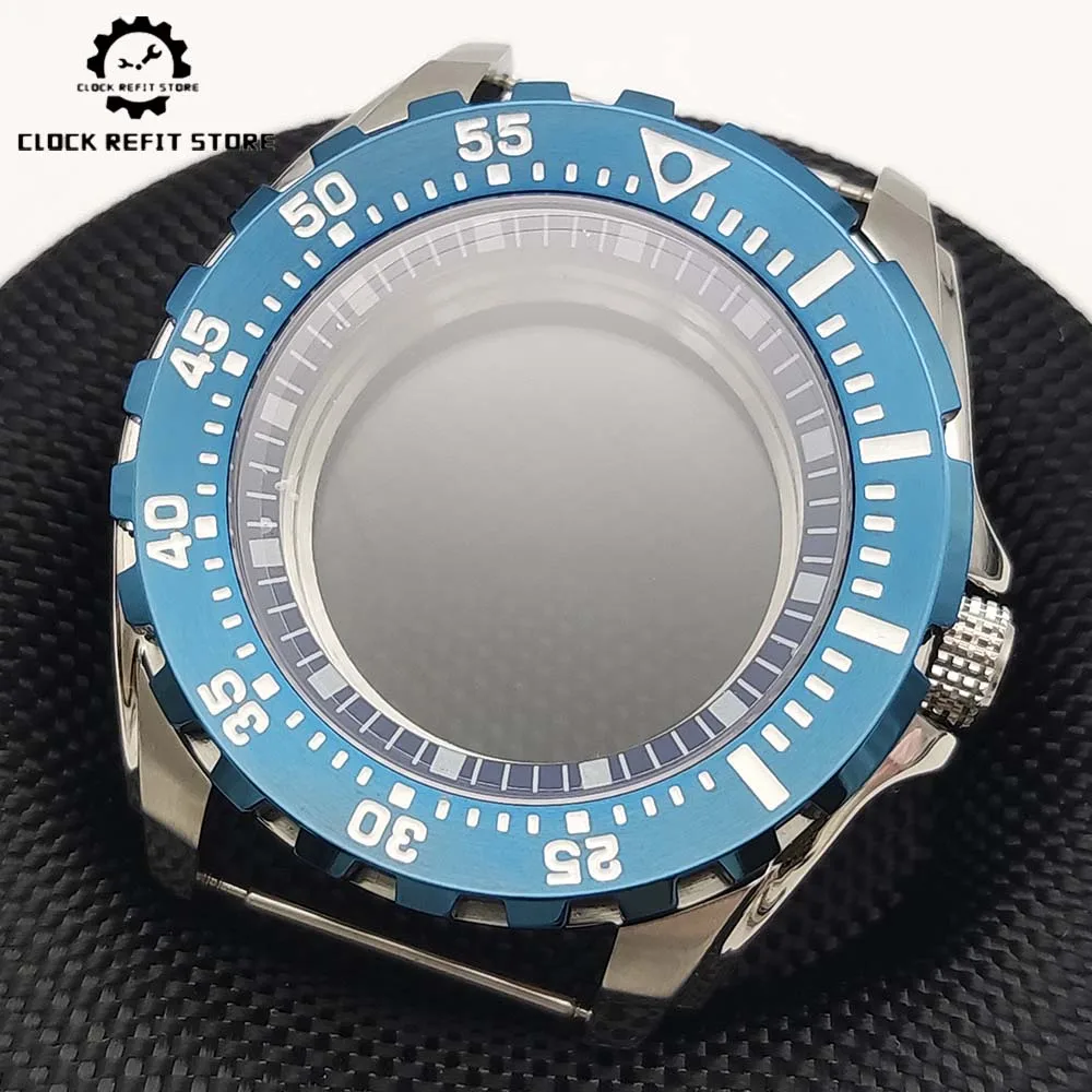 Мужская Автоматическая Механическая фотография sapphire для калибра NH35 и NH36 матовая