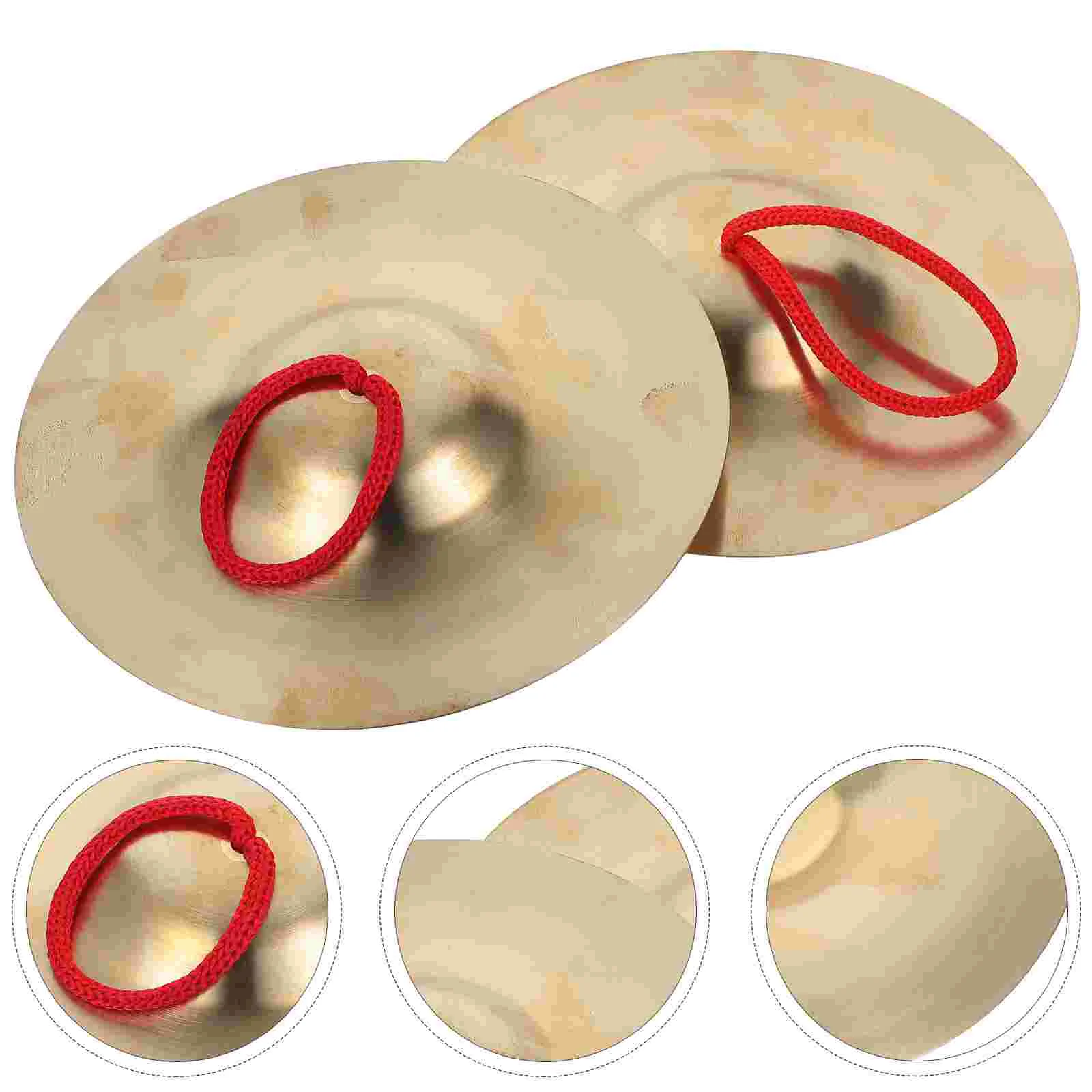 Crash Cymbal Education Toys Copper Finger Cymbal Spanish Finger Cymbals Brass Cymbals Ring Toys Kids