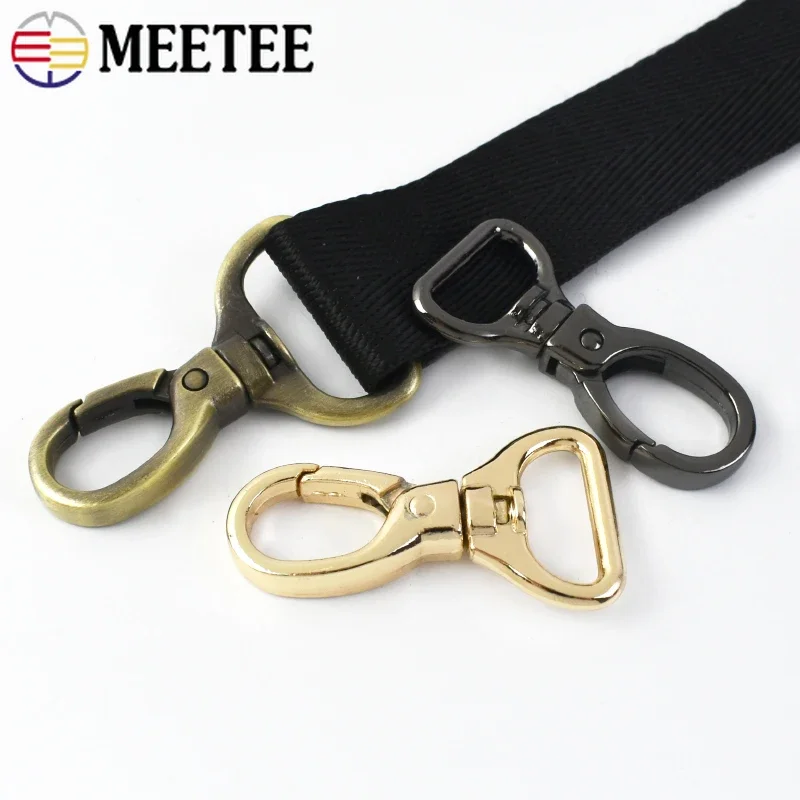 Металлические поворотные пряжки-лобстеры Meetee 15-32 мм