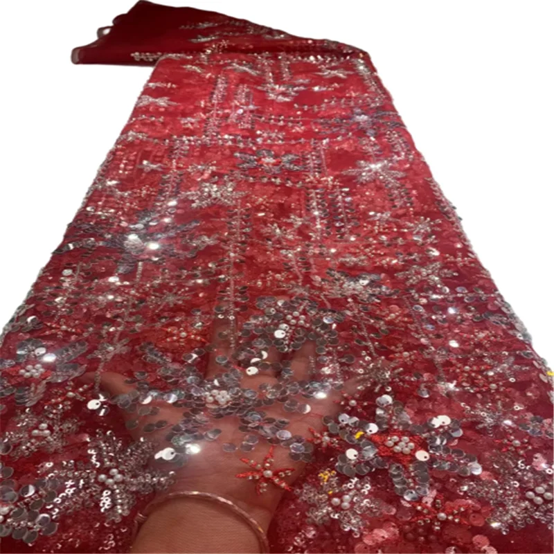 Высококачественная и недорогая Европейская кружевная ткань с вышивкой