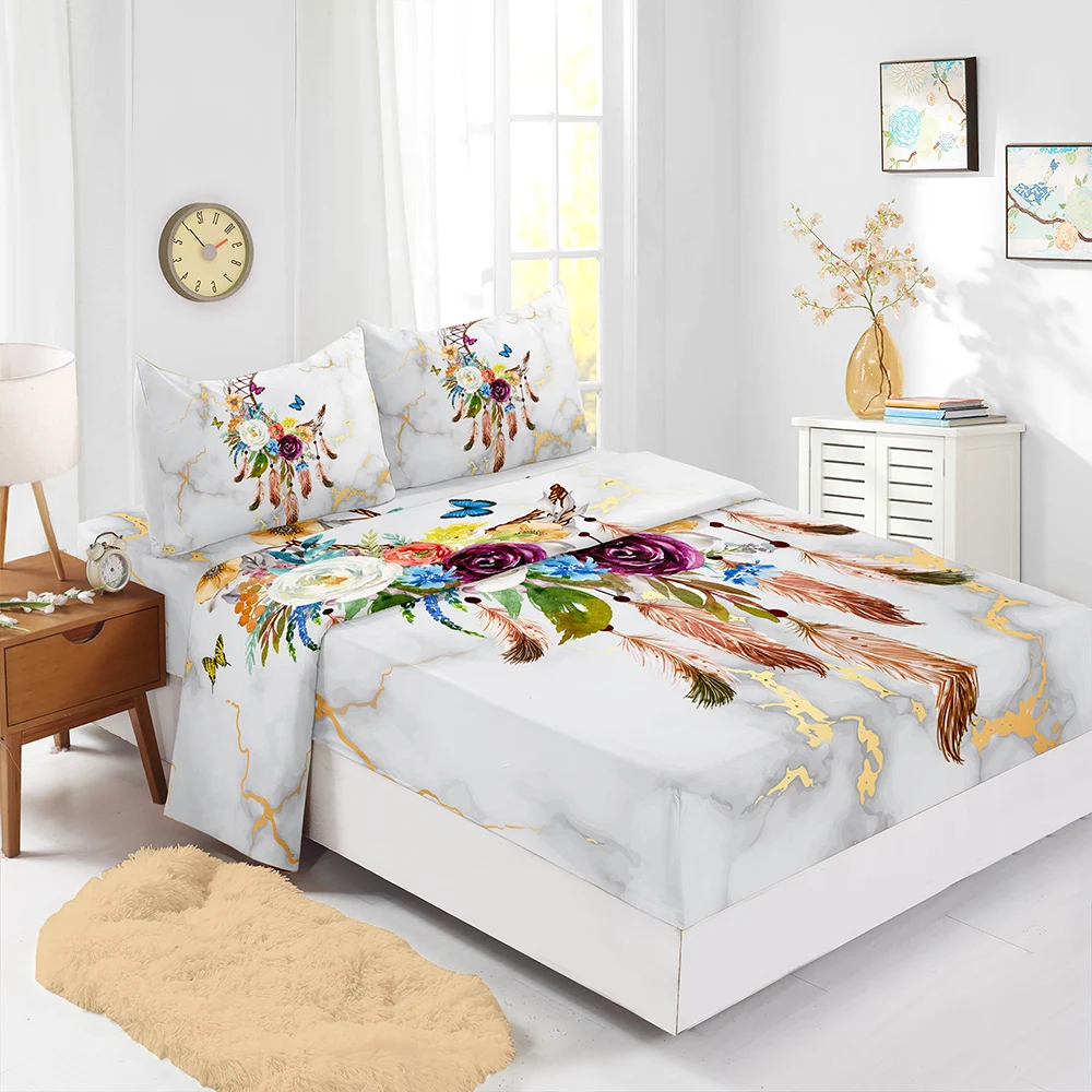 

Beautiful Dream Catcher of Dreams Pattern Multiple Color Duvet Cover Set Bed Sheet Pillowcases Multi Siz