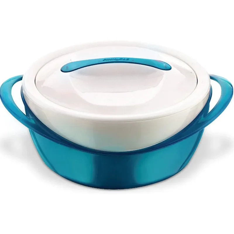 

3.6-Qt Stainless Steel Bowl Insulated Food Container, Teal
