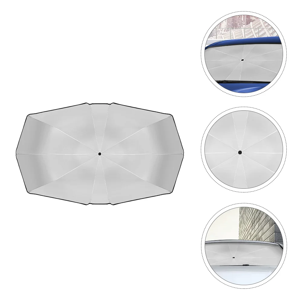

Parasol Car Sun Shade Umbrella Reflective Umbrella Car Windshield Umbrella Steel Car Shade Umbrella Car Supplies