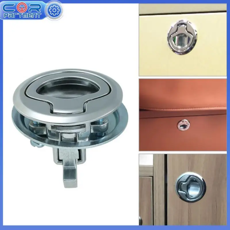 

Multipurpose 1.8 Inch Stainless Steel Door Lock Flush Pull Slam for Boat Deck Hatch Door RV Parts Accessories