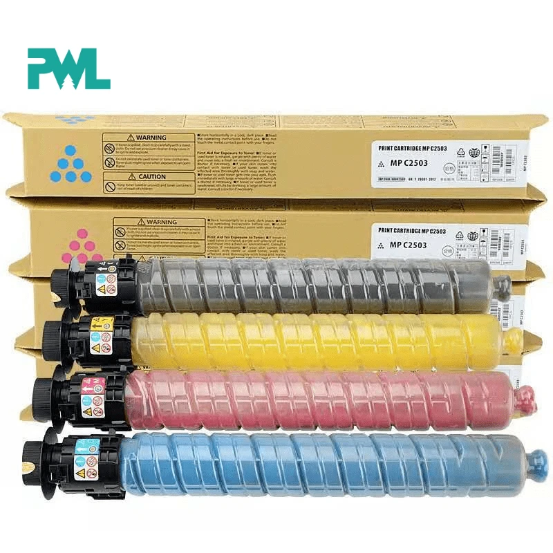 

1PC Tn MPC2503 Bk280g CMY200g Compatible Toner Cartridge for RICOH MP C2003 C2004 C2011 C2503 C2504 Printer Supplies