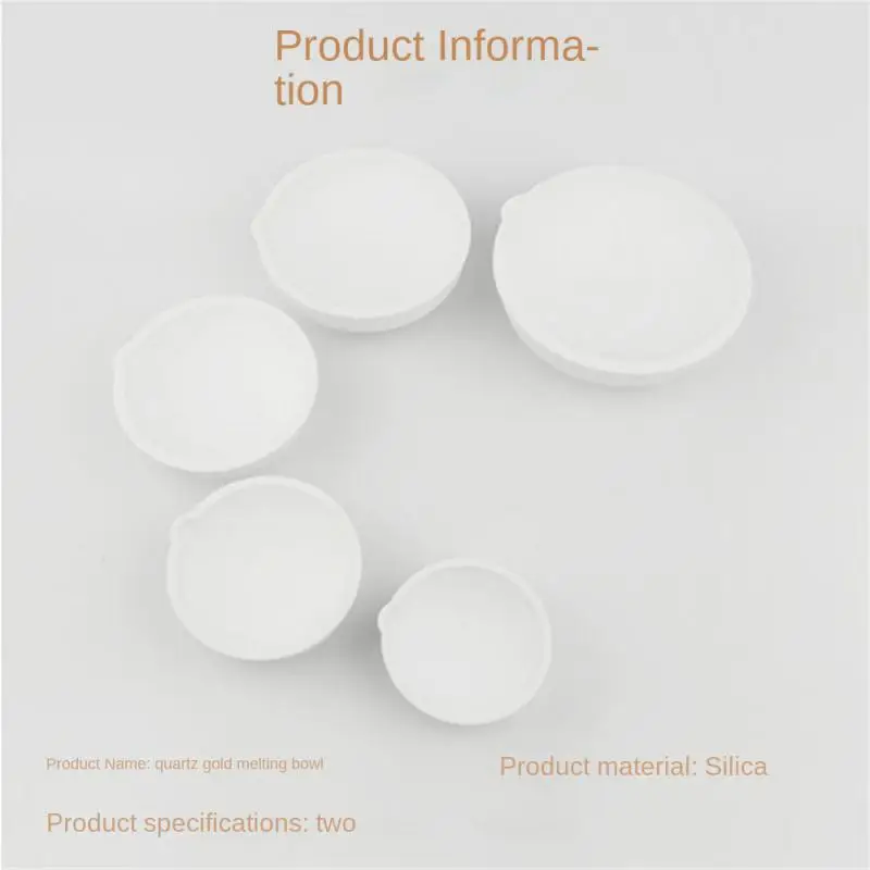 100 г-5000 г граммов кварцевая чаша ювелирное оборудование тигель для плавления