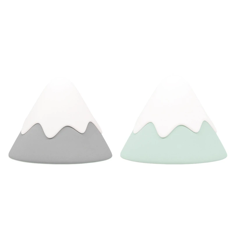 

GTBL Snow Mountain Lamp Rechargeable Room Night Light Like Moon Lamp Ambient Light Creative Silicone Lamps