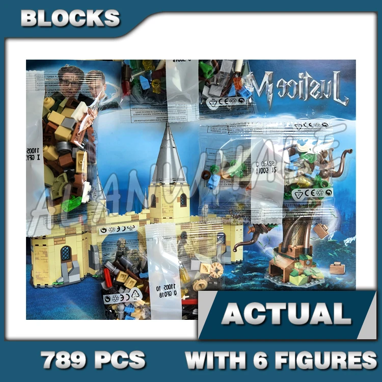

789pcs Wizards World 3-level School Castle Whomping Willow 11005 Building Blocks Compatible With Model