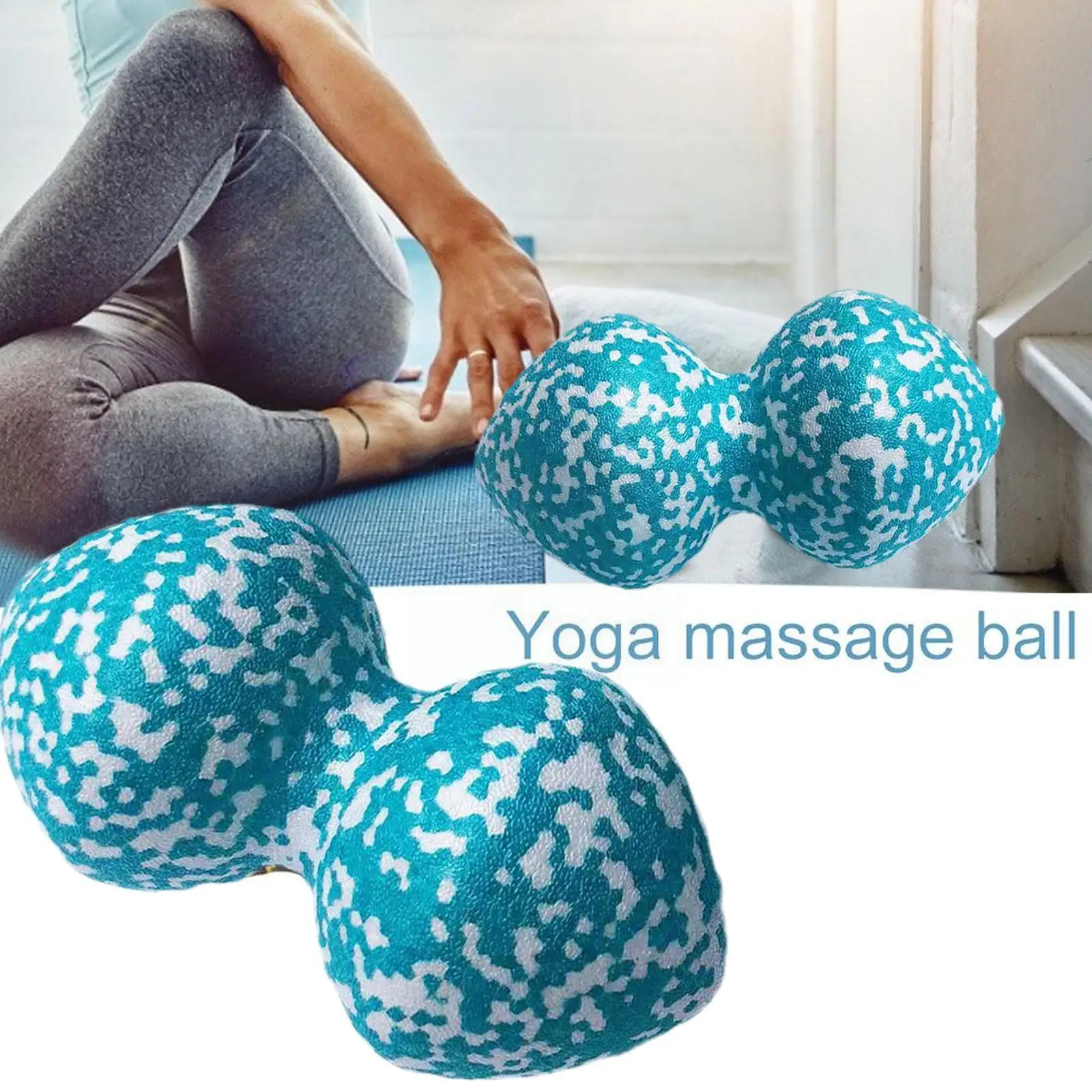

Epp Peanut Balls Body Massage Fascia Ball High Density Muscle Equipment Lacrosse Relaxation Relieve Fitness Ball Yoga Pain Y7a6