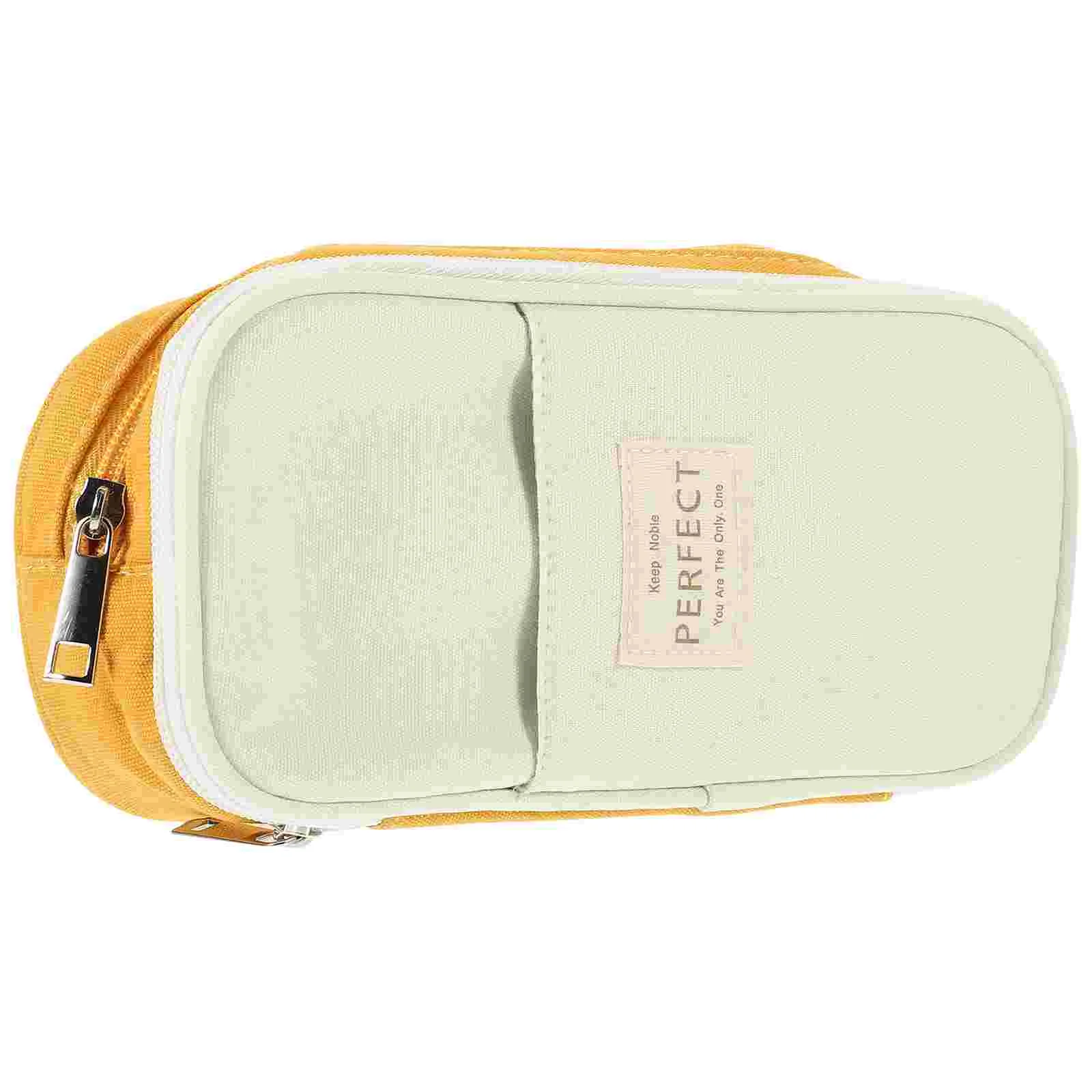 

Canvas Bag Portable Holder Household Pen Storage Bag Storage Accessory