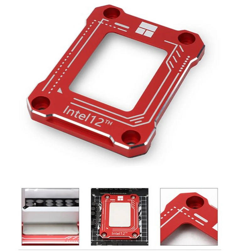 

3 in 1 CPU Bending Correction Fixer+L-Shaped Screwdriver+TF7 Thermal Grease For Intel 12 Generation Chips, LGA1700 Chipset