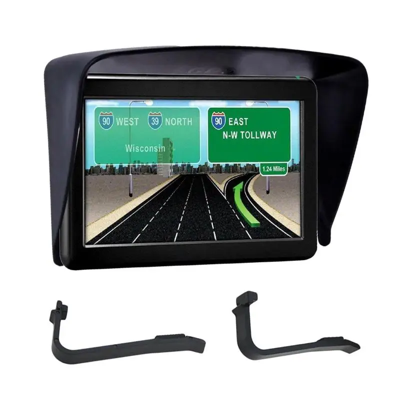 

GPS Navigation Sun Shade GPS Glare Reducing Visor Car Navigation Visor Extender Universal Flexible GPS Sun Shade Cover For 5
