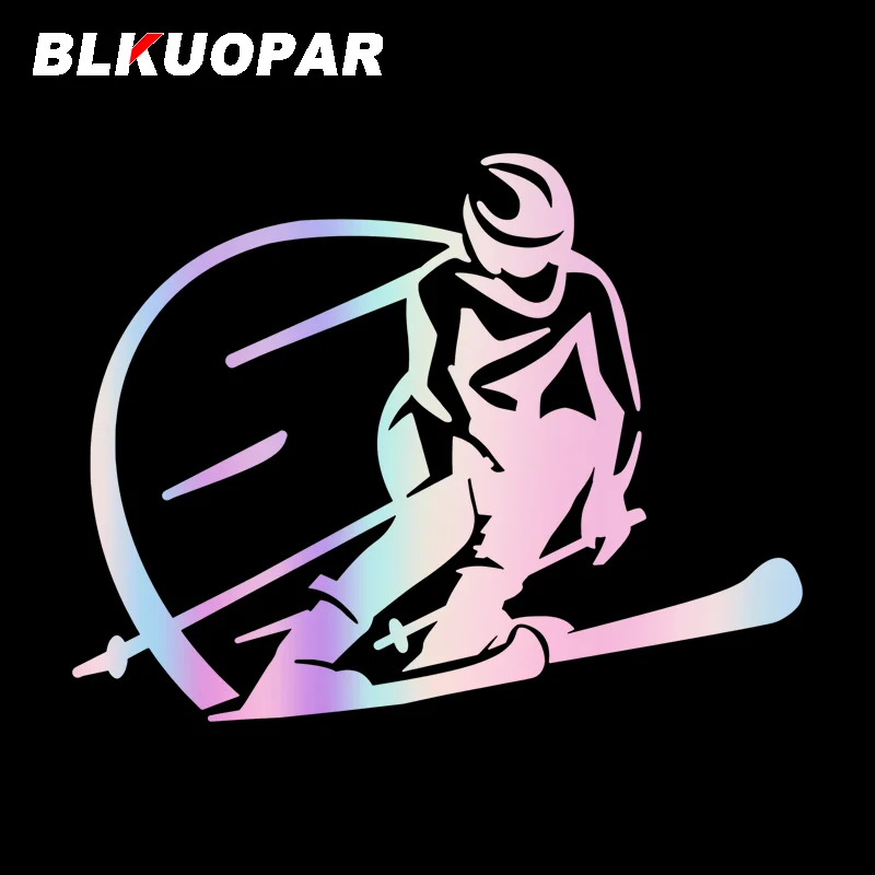 BLKUOPAR двойная доска лыжные виды спорта быстрая наклейка на автомобиль графика наклейка RV ноутбук бампер мотоцикл фургон автомобильные аксессуары