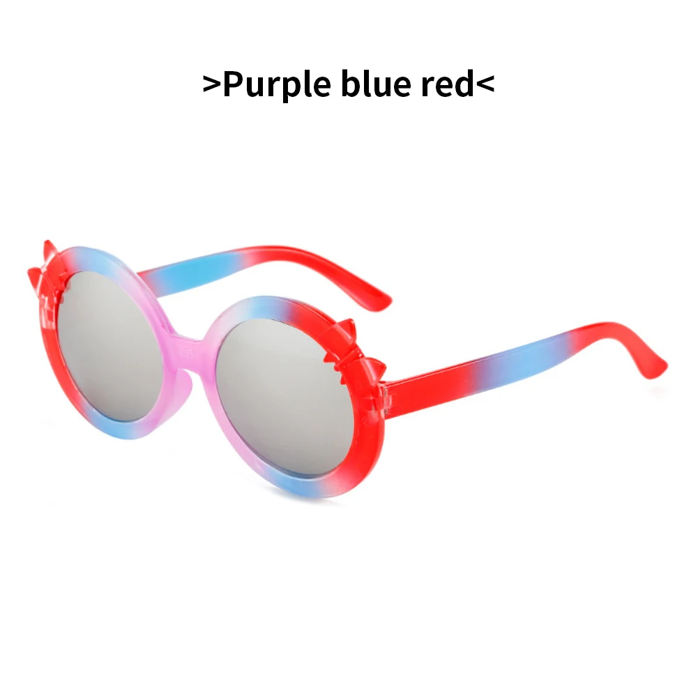

6PCS Children's Glasses Men's Fashion Colorful Flowers Children's Sunglasses Women's Baby Decoration Fashion Children's Eyewear