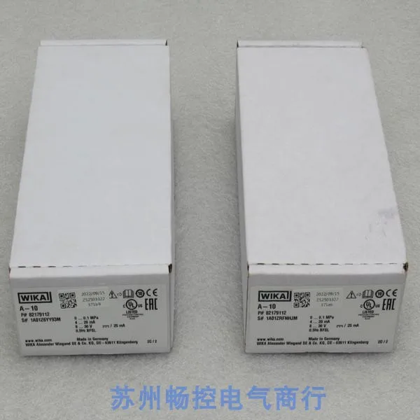 

* Spot Sales * Brand New German WIKA Wika Pressure Switch A-10 Spot 0.1mpa.