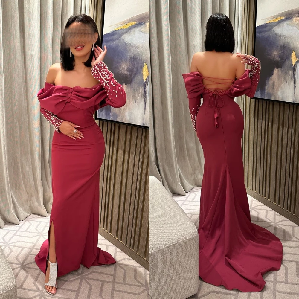 Женское платье-футляр Bateall для выпускного вечера с кистью торжественное платье