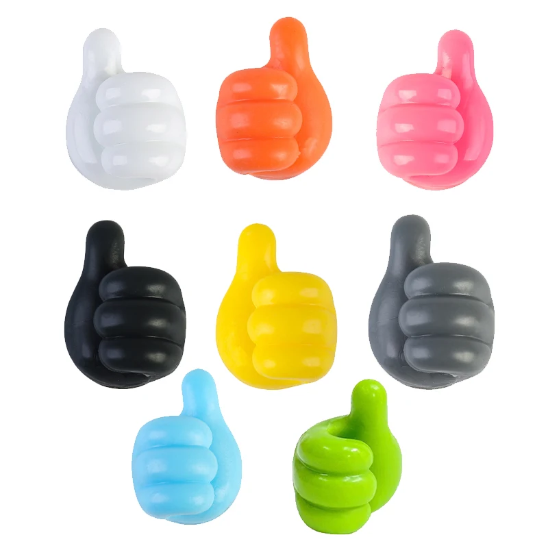 

Силиконовые настенные крючки для кабелей, 5/10 штук