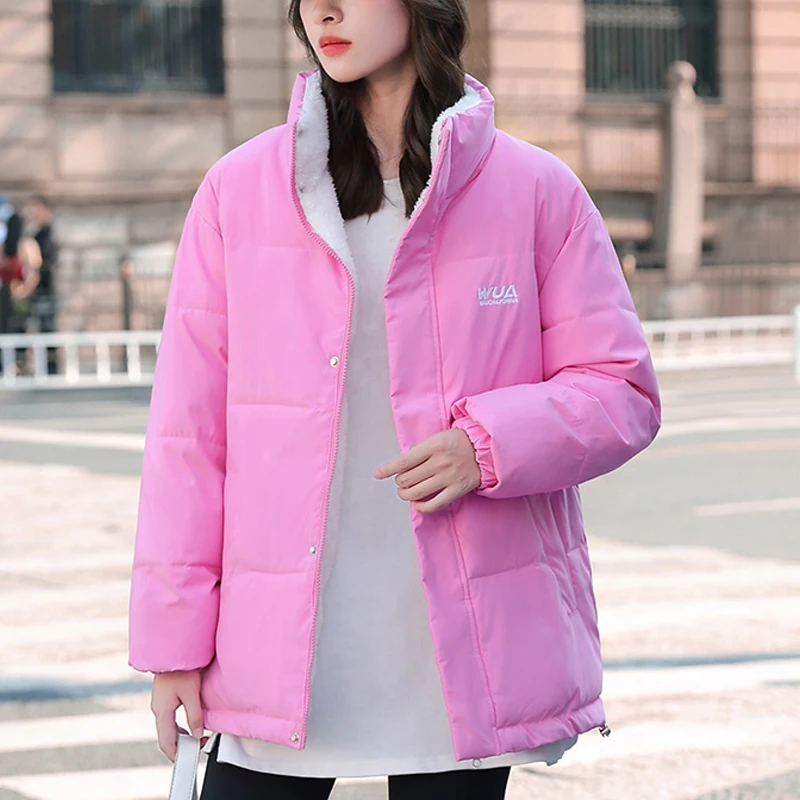 New Casual Fashion Winter Coats Parkas For Women 2022 Coats reversible jacket Thick Parka Women's jacket Feminine clothes