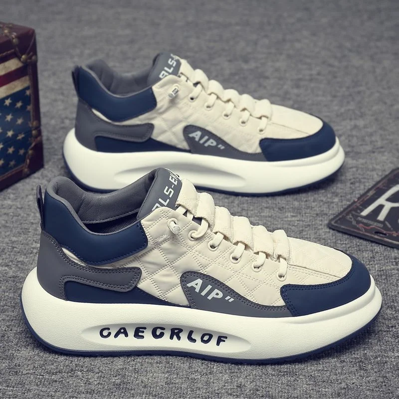

New Men Casual Sports Shoes Non-slip Wear-resistant Outdoor Fashion Forrest Gump Shoes All-match Thick-soled Old Fashion Shoes