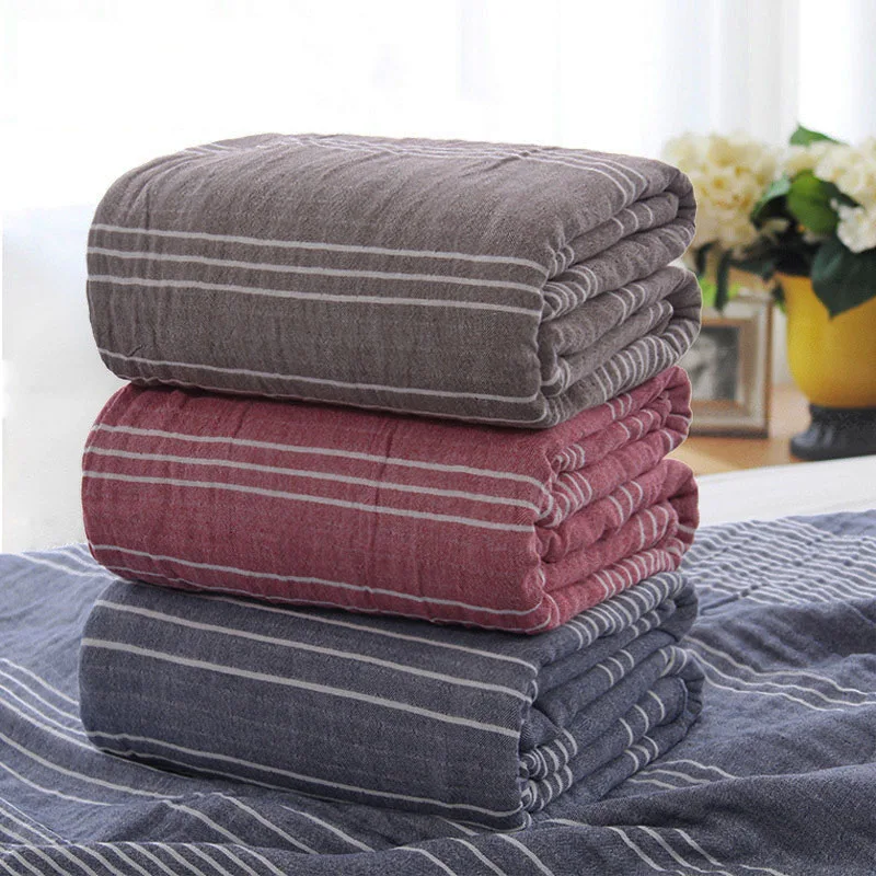 

Blanket A Variety Of Patterns Soft And Comfortable Breathable Air-Conditioned Blanket Towel Quilt