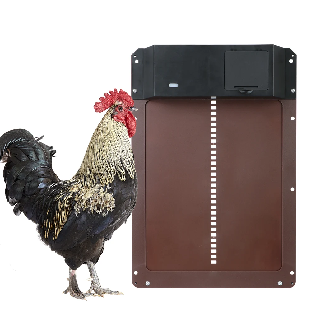 

Night And Morning Delay Auto Open Close Door Opener Light Sense Door Opener Automatic Chicken Coop Door