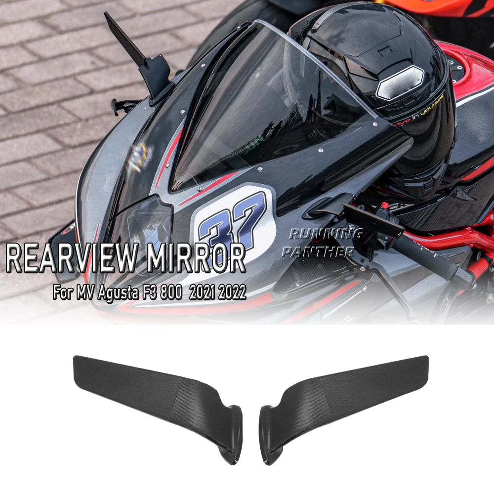 NEW For MV Agusta F3 800 2021 2022 Motorcycle Accessories Rearview Rear View Mirrors Glass Back Side Mirror Left And Right