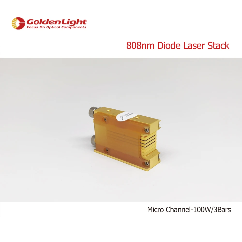 

Focus Light Micro Channel Diode Laser Stack / Power : 300W / Each Bar 100W / 3 Bars Installation / Guarantee 20 Millions Times