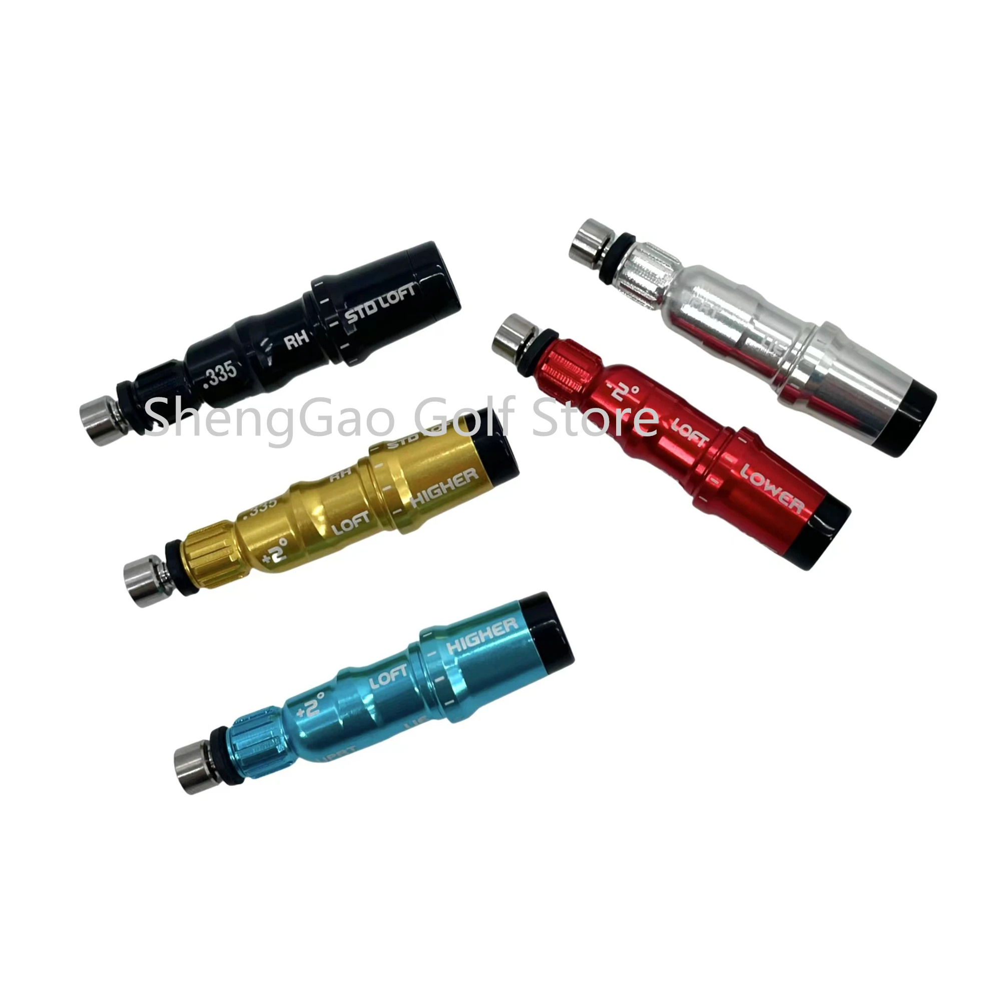 Adapter Sleeve Compatible For Taylormade Sim Sim2 M3 M4 M5 M6 Stealth Driver Fairway Wood Hybrid Club Head .335/.350/.370