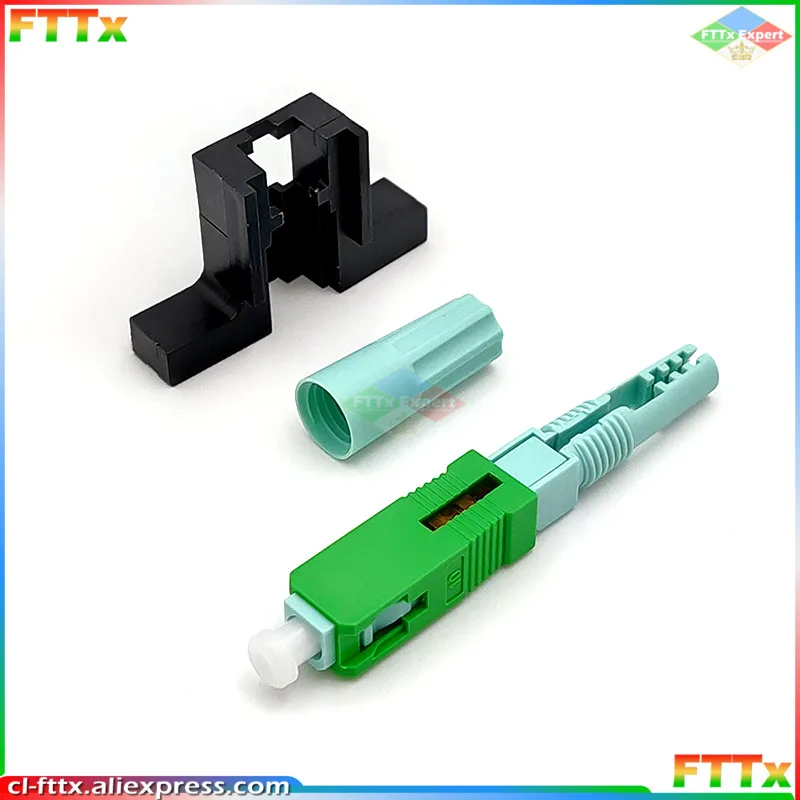 58MM Fixed-length New LX58 Single-Mode SC UPC APC Fast Connector FTTH Tool 58mm Connector Quick Connector 50/ 100/200Pcs Lot