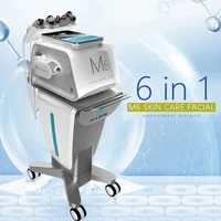 newest 6 in 1 hydra oxygen facial hydro dermabrasion vacuum cleaner blackhead aqua peeling m6 diamond dermabrasion machine