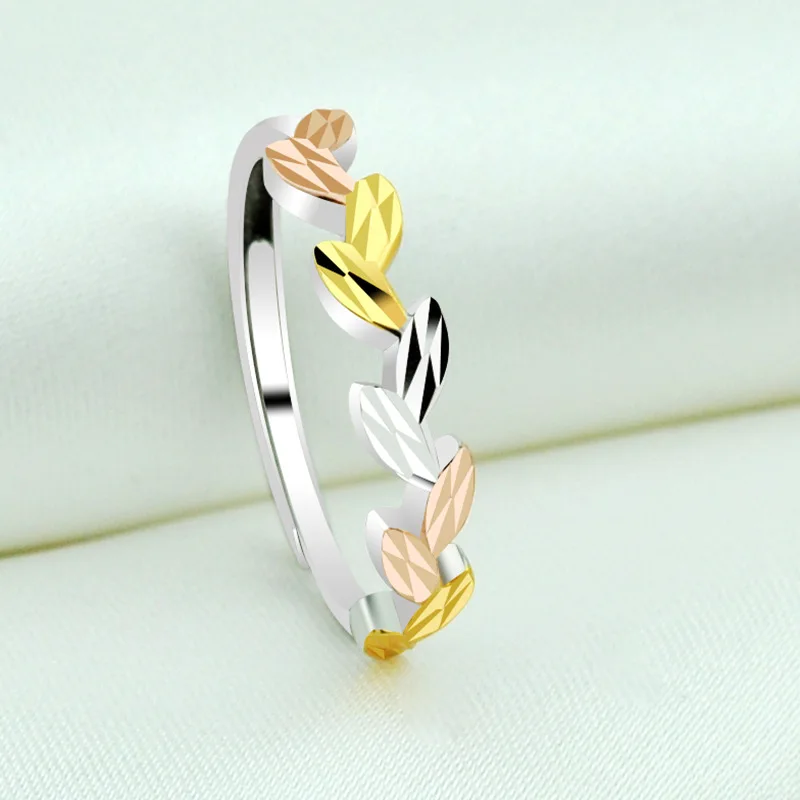 

S925 Sterling Silver Plated Ring for Women Simple Special-Interest Design Color Silver Women's Opening Ring Silver Ring 2022 New