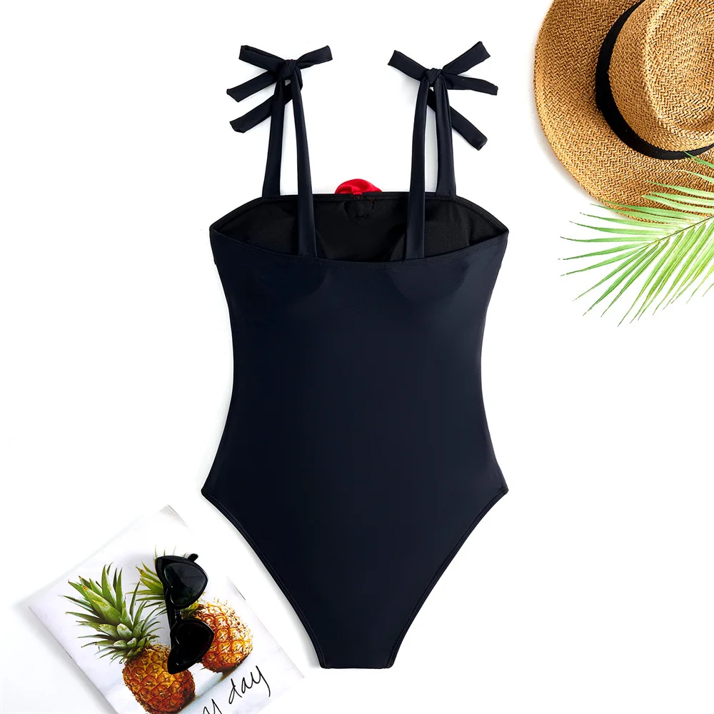 SUNSIREN сексуальный женский купальник с 3D цветком цельный купальный костюм