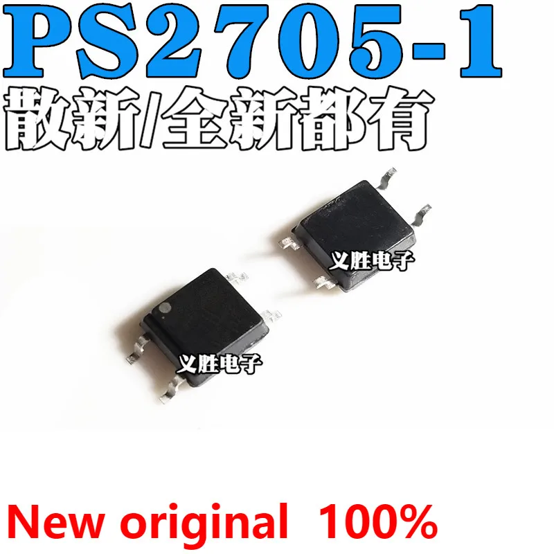 

Новый и оригинальный оптический изолятор R2705 PS2705-1-F3-A NEC2705 SOP4, оптический изолятор, привод светильник, упаковка SOP - 4