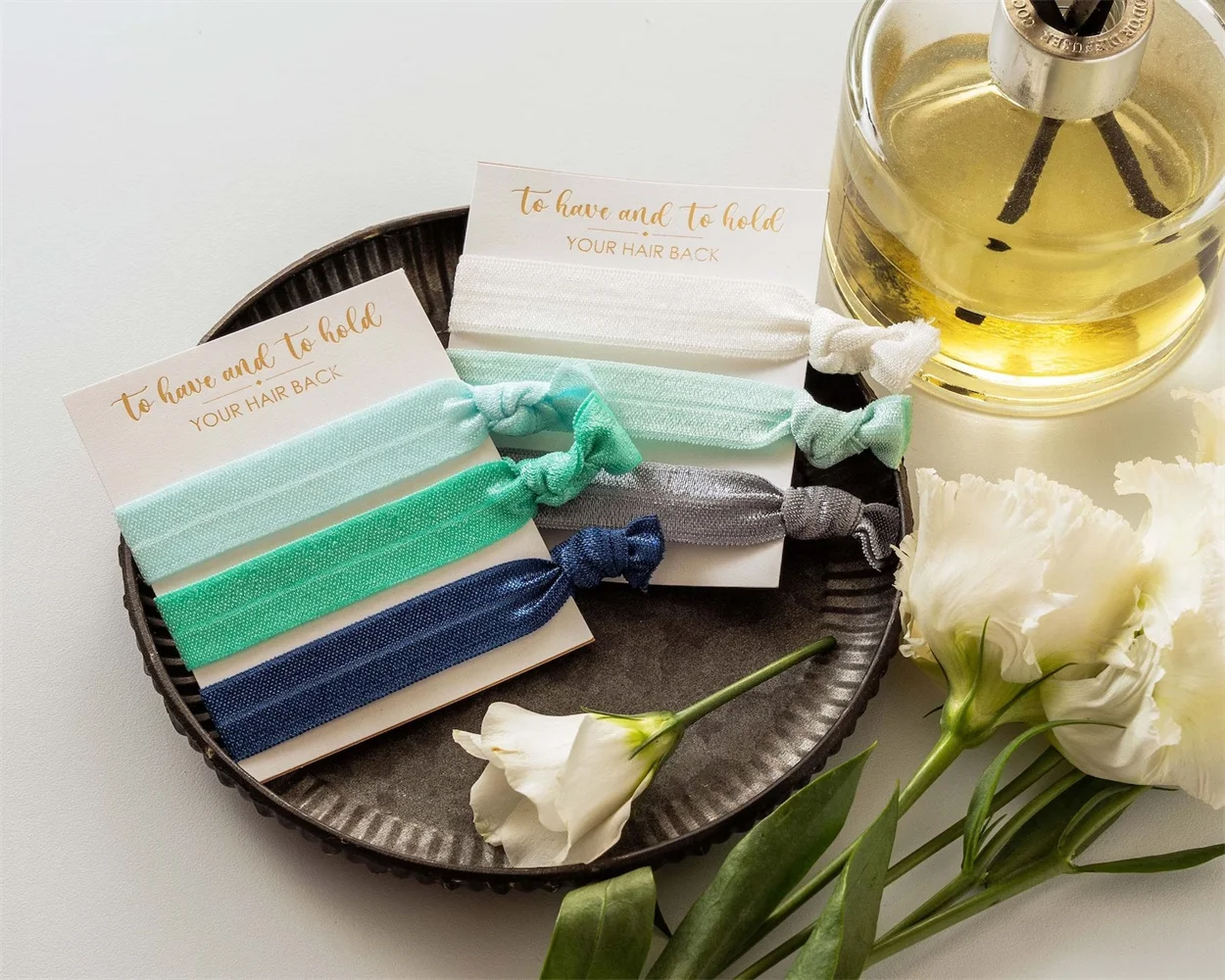 Галстук для волос подружки невесты | Предложение Девичник искусственные