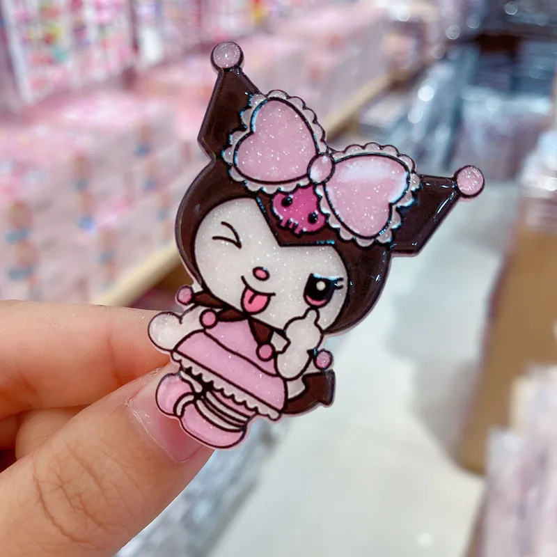 10 шт./компл. Kawaii Sanrios аниме юбка Милая заколка для волос заколка-пряжка модные