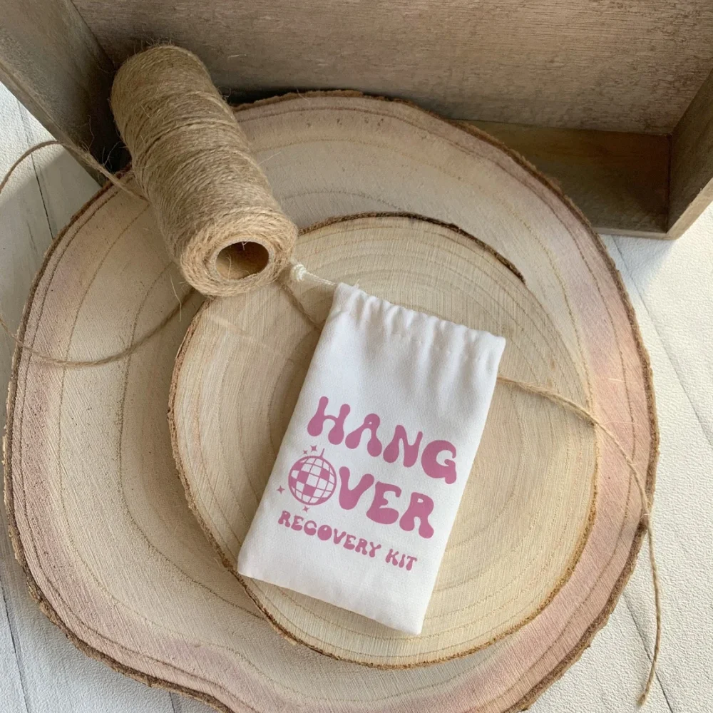 20 шт. Последняя дискотека невесты персонализированные сумки для набора похмелья