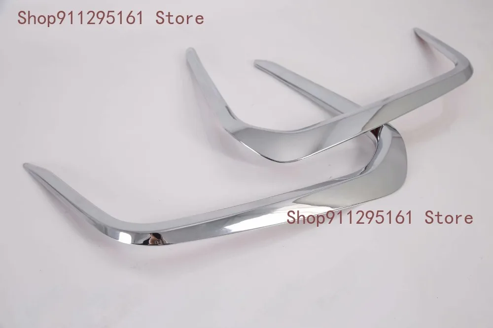 

Для Toyota Corolla E210 седан 2019 2020 автомобильный Стайлинг ABS Передние противотуманные фары декоративные полосы для крышки 2 шт. автомобильные аксес...