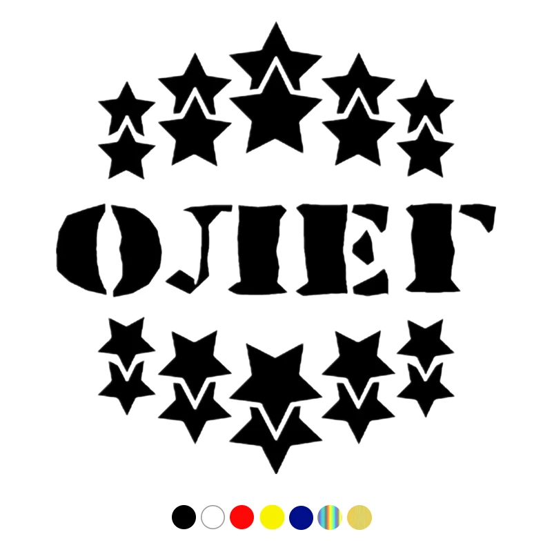 

CS-1717# Олег waterproof funny car sticker vinyl decal white/black for auto car stickers styling on bumper window choose size