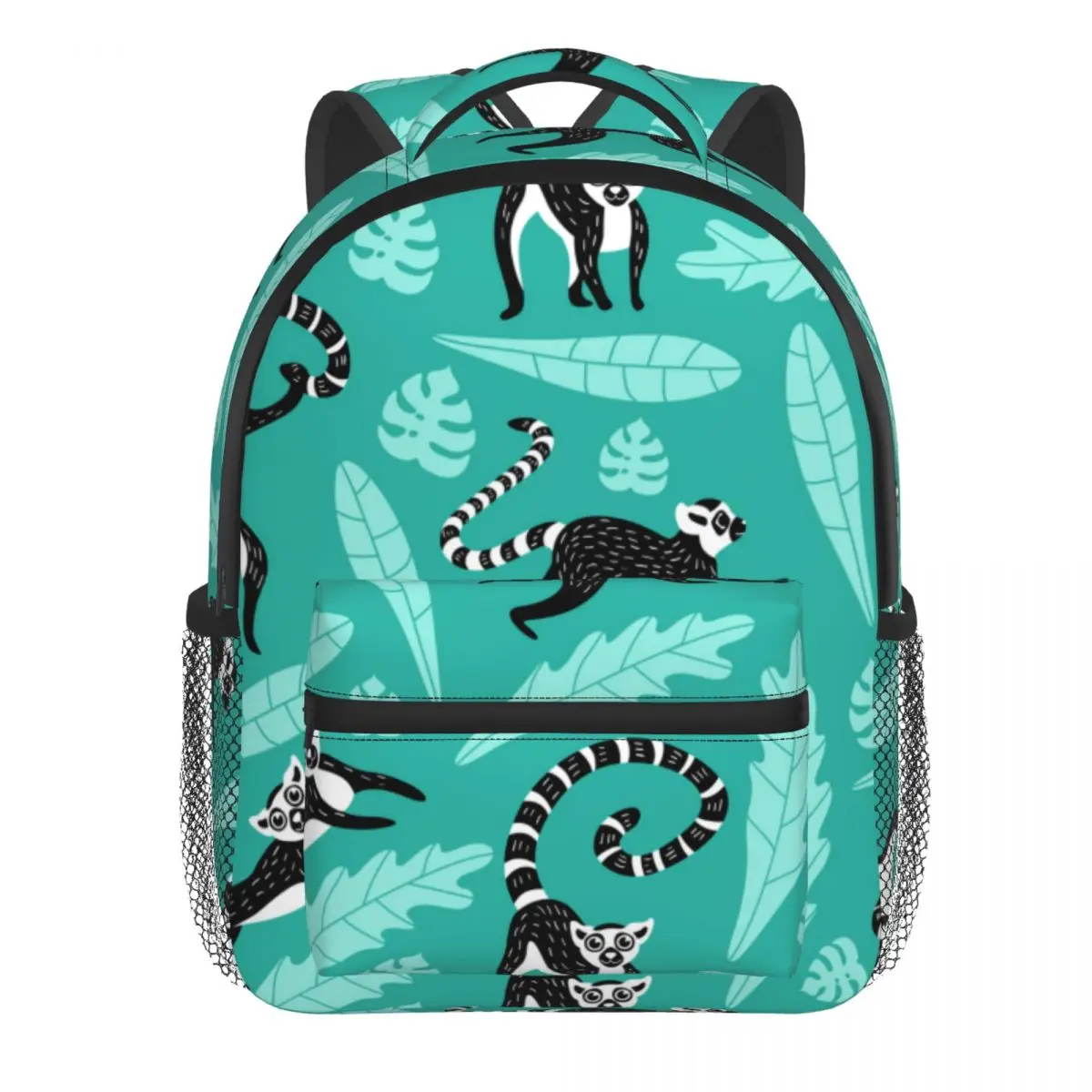 Cute Lemurs And Leaves Baby Backpack Kindergarten Schoolbag Kids Children School Bag