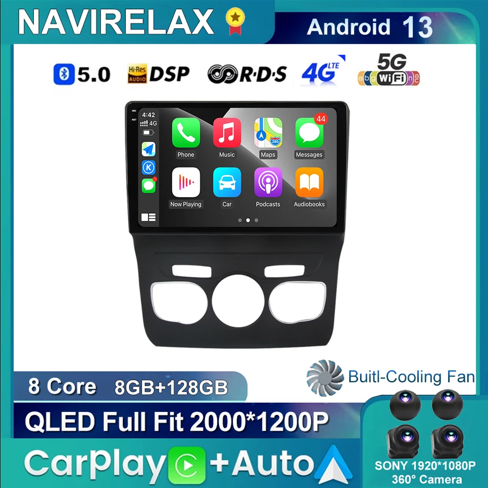 

Android 13 Car Radio Multimedia Video Player For Citroen C4 C4L DS4 2013 2014 2015 2016 GPS Navigation DSP RDS WIFI 2Din DVD