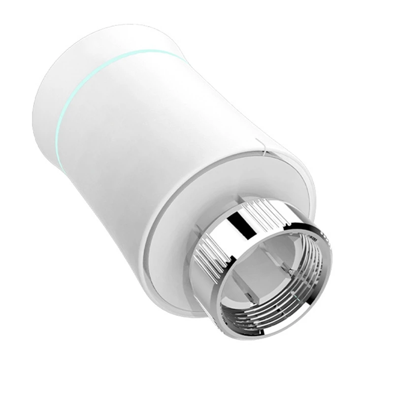 

Zigbee TRV Thermostat Tuya Radiator Actuator Valve Smart Programmable Temperature Controller For -Alexa Googlehome Voice Control