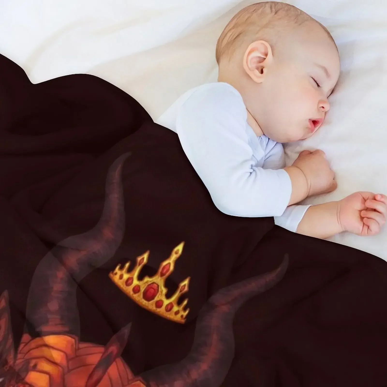 Крылья огня-королева алый-захватывающее пледное одеяло модные диваны одеяла для