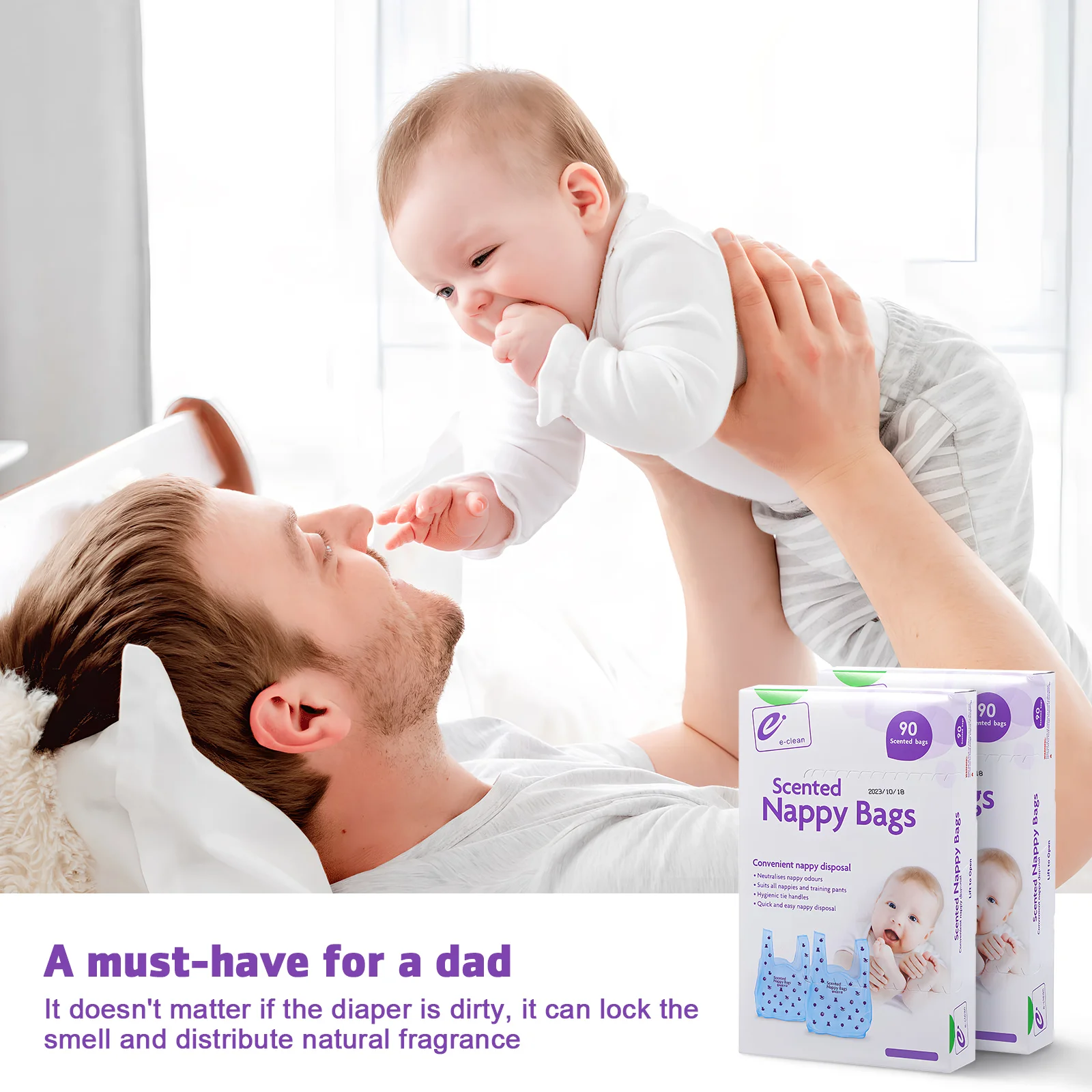 2 коробки мусорные мешки для подгузников кошачьего туалета