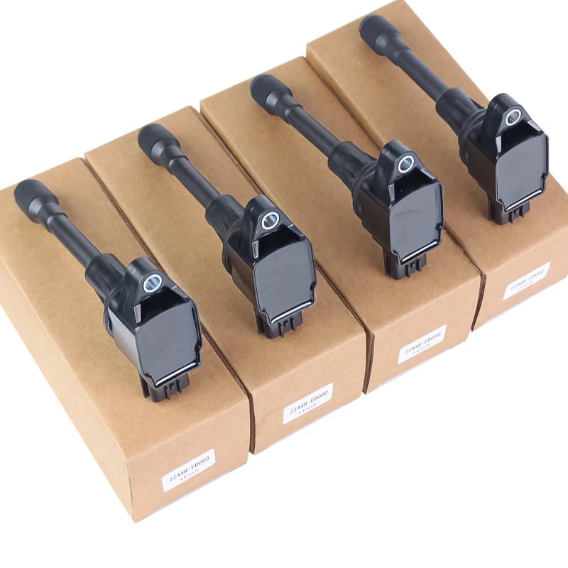 Катушка автоматического зажигания 22448-ED000 для NISSAN UKE (F15) 2007-2012 гг. 1,6 X-TRAIL T31 2,0 QASHQAI TIIDA 1,6 1,8 или RENAULT KOLEOS 2,5