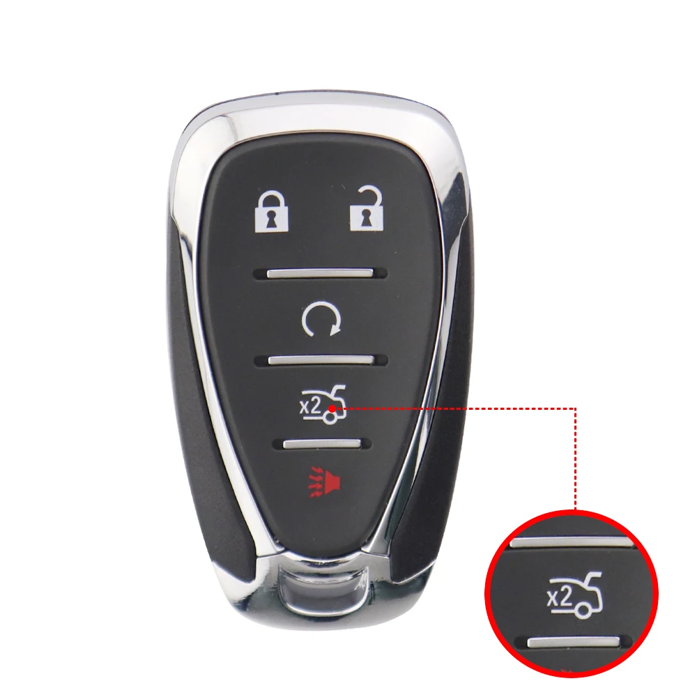 

Умный пульт дистанционного управления автомобильный брелок оболочка для Chevrolet Chevy Camaro Cruze Equinox Malibu 2016 2017 2018 2019 2020 2/3/4/5 кнопки