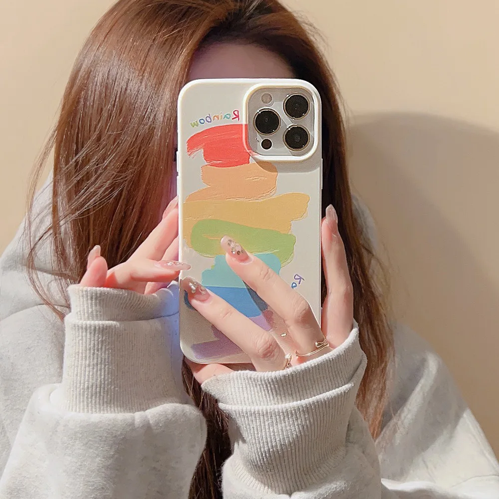

Colorful Graffiti Pen Drop-resistant Silicone Mobile Phone Case for IPhone14 13 12 11 X/xs/xr 7/8plus Promax Protective Case