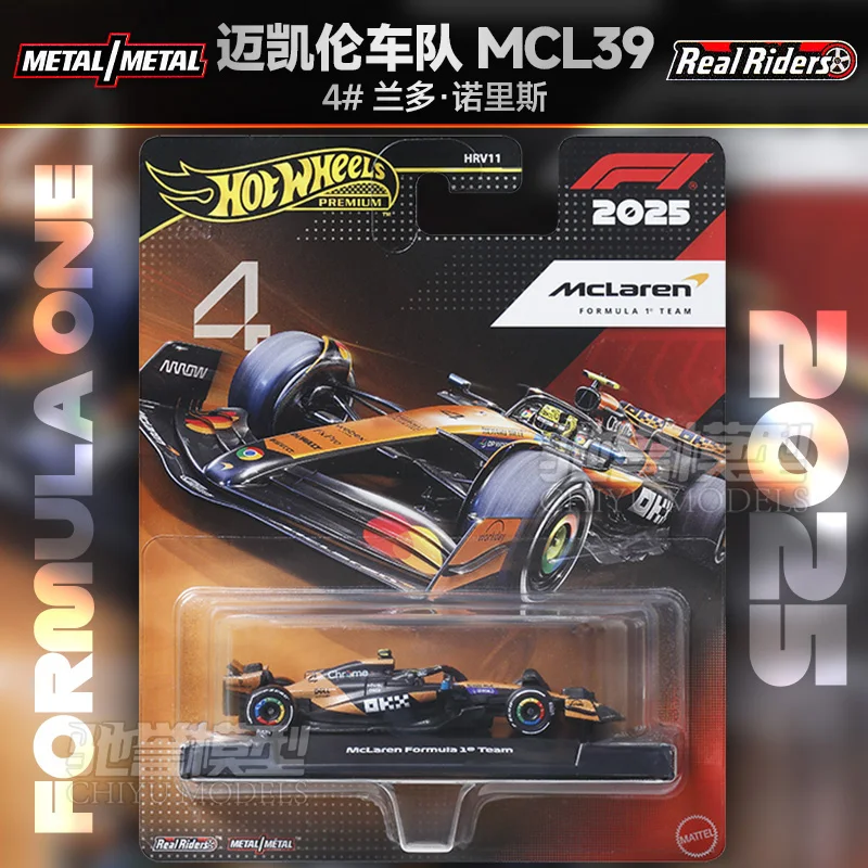 Фото Оригинальная модель гоночного автомобиля F1 Hot Wheels 1:64 из литого сплава: Red Bull, McLaren, Mercedes, Льюис Хэмилтон. Игрушка-симулятор. В наличии. №4